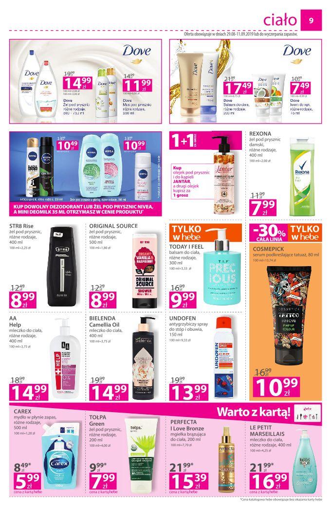 Gazetka promocyjna Hebe str. 9