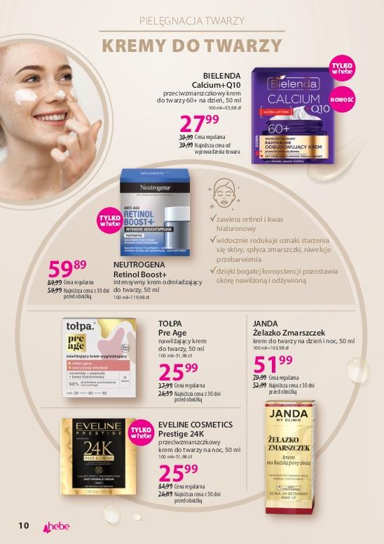 Gazetka promocyjna Hebe str. 10