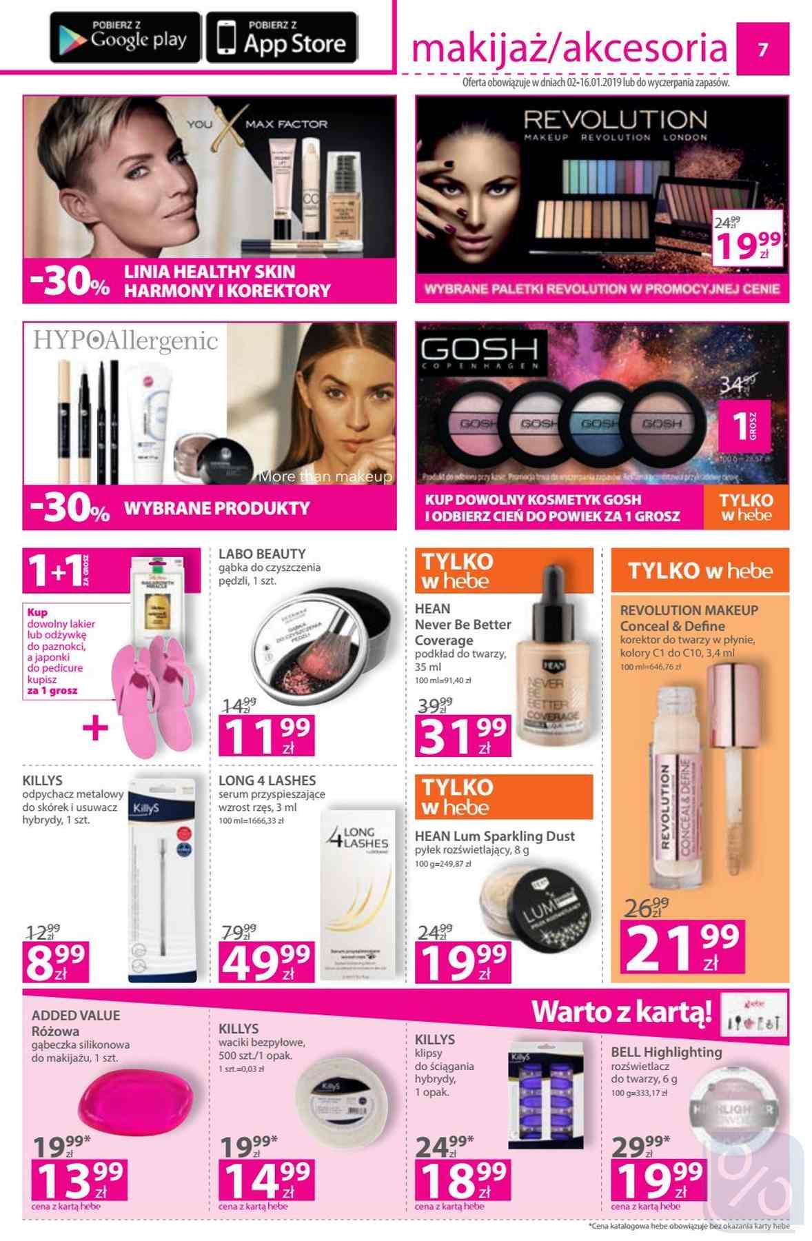 Gazetka promocyjna Hebe str. 7