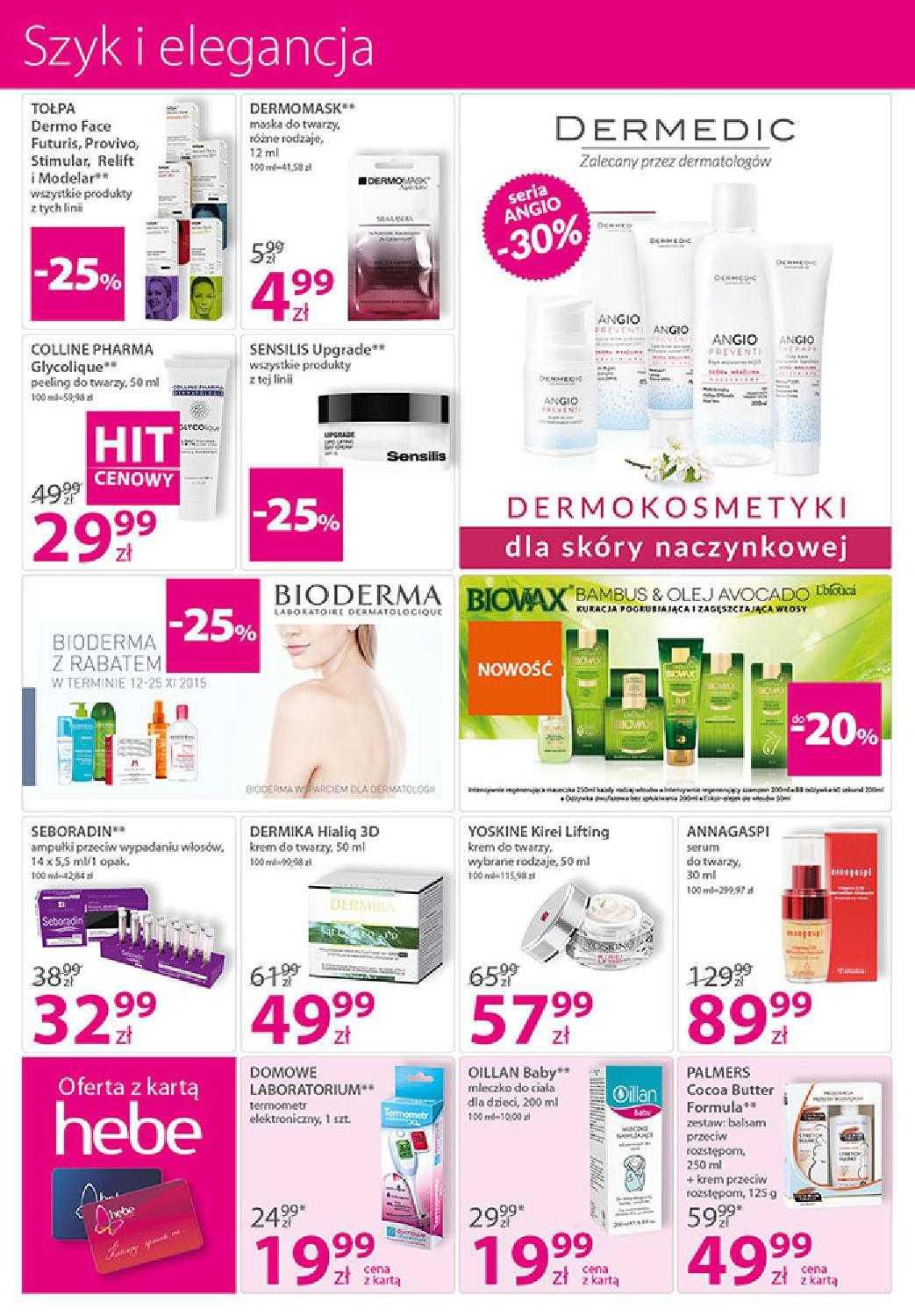 Gazetka promocyjna Hebe str. 10