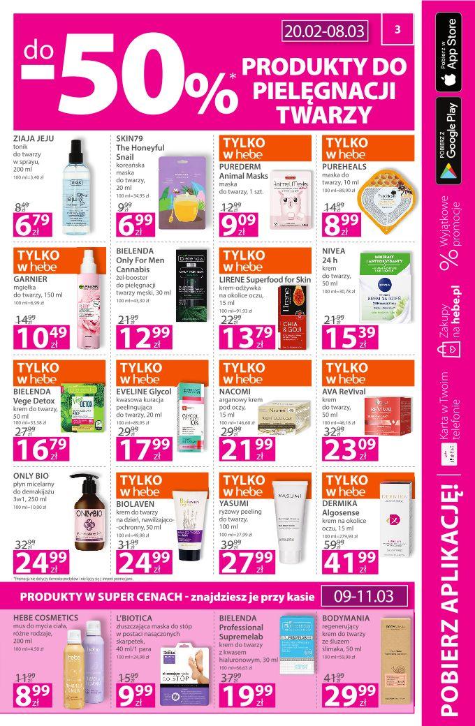 Gazetka promocyjna Hebe str. 3
