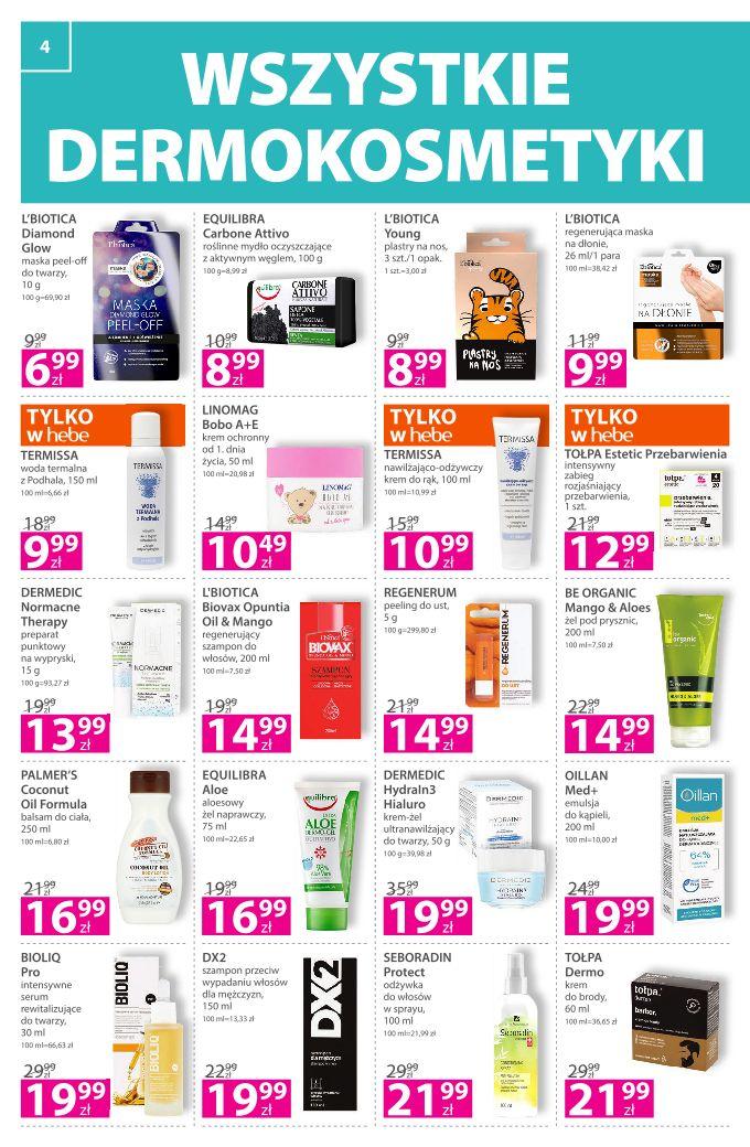 Gazetka promocyjna Hebe str. 4