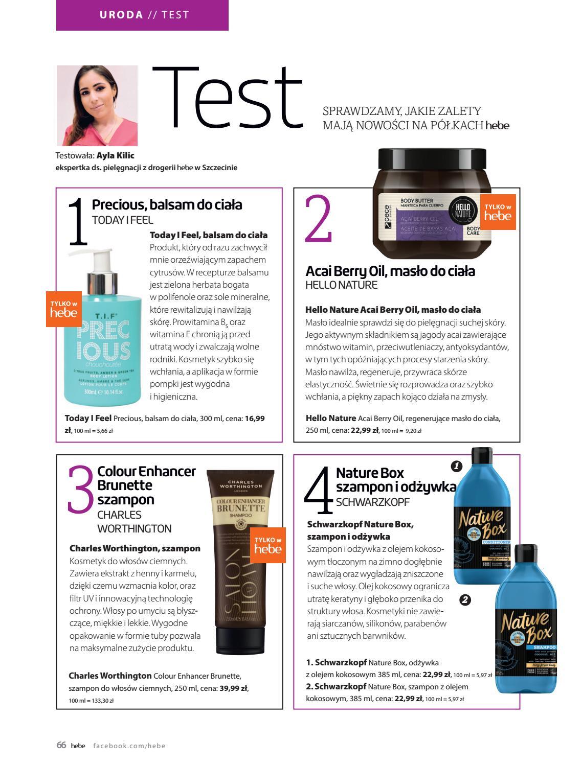 Gazetka promocyjna Hebe str. 66