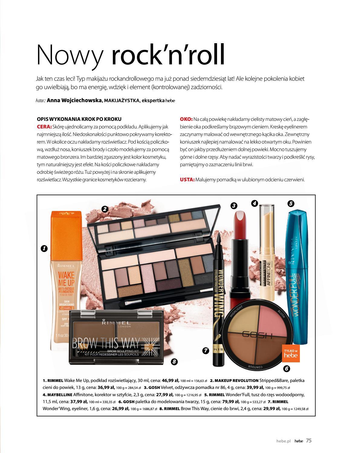 Gazetka promocyjna Hebe str. 75
