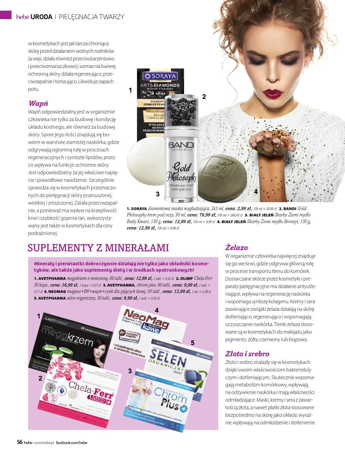 Gazetka promocyjna Hebe str. 56