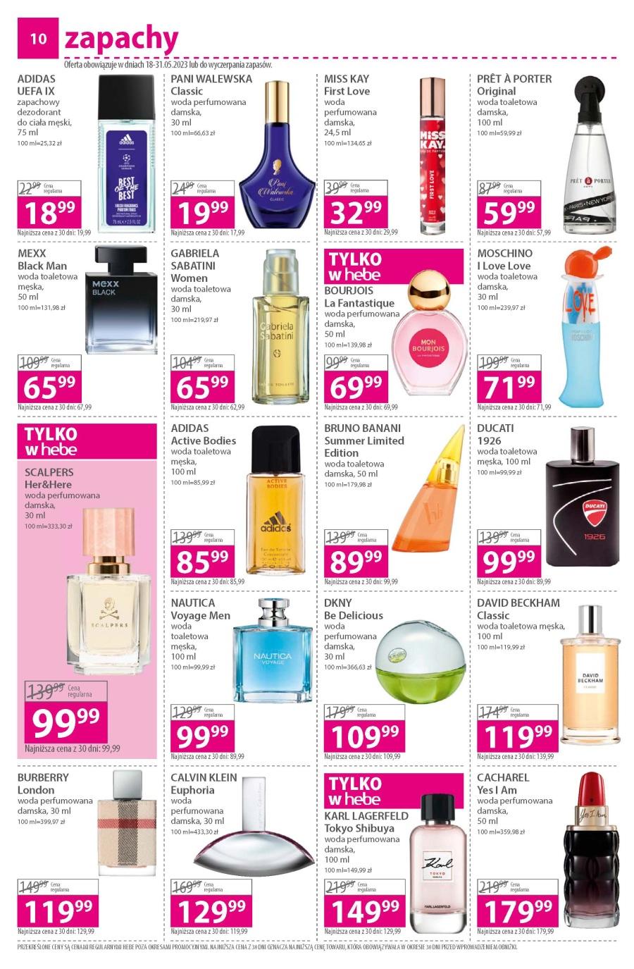 Gazetka promocyjna Hebe str. 10