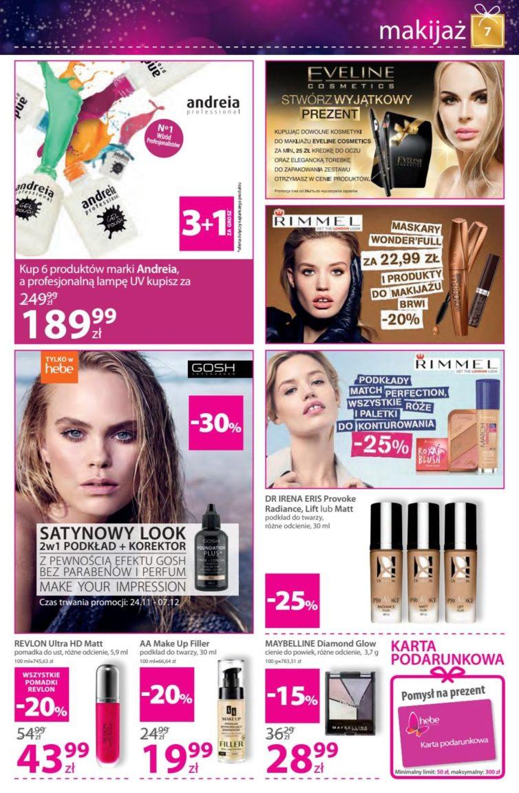 Gazetka promocyjna Hebe str. 7