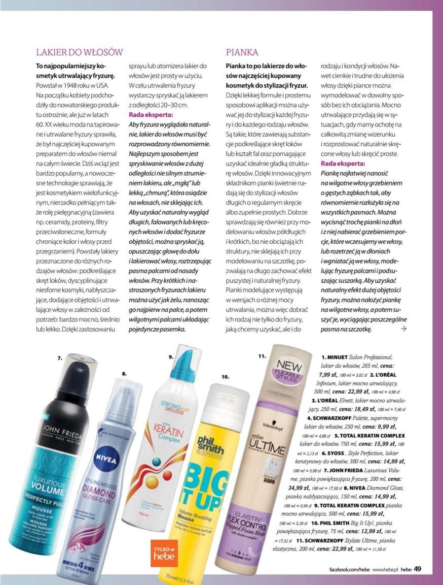 Gazetka promocyjna Hebe str. 49