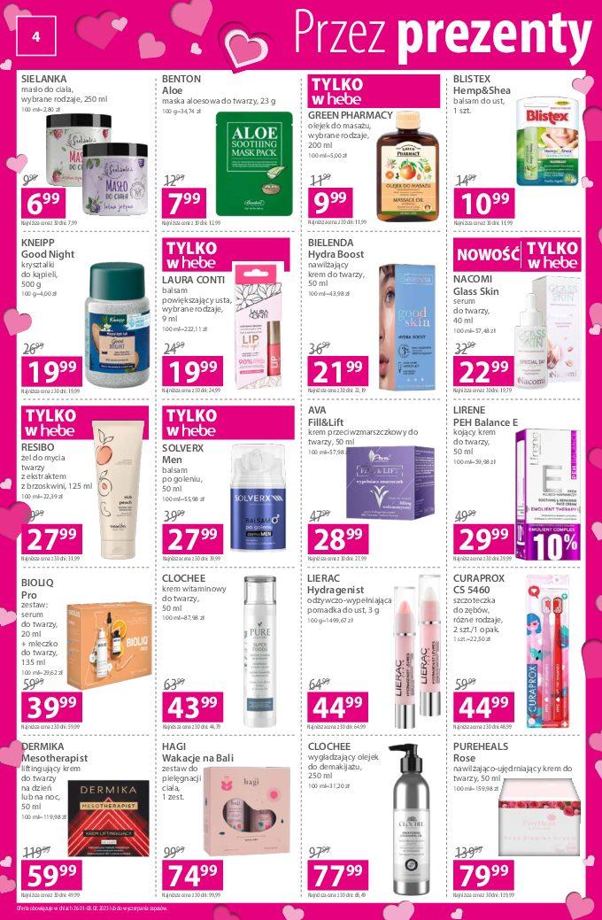 Gazetka promocyjna Hebe str. 4