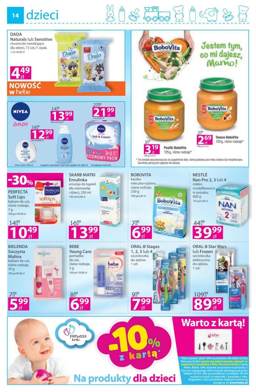 Gazetka promocyjna Hebe str. 14