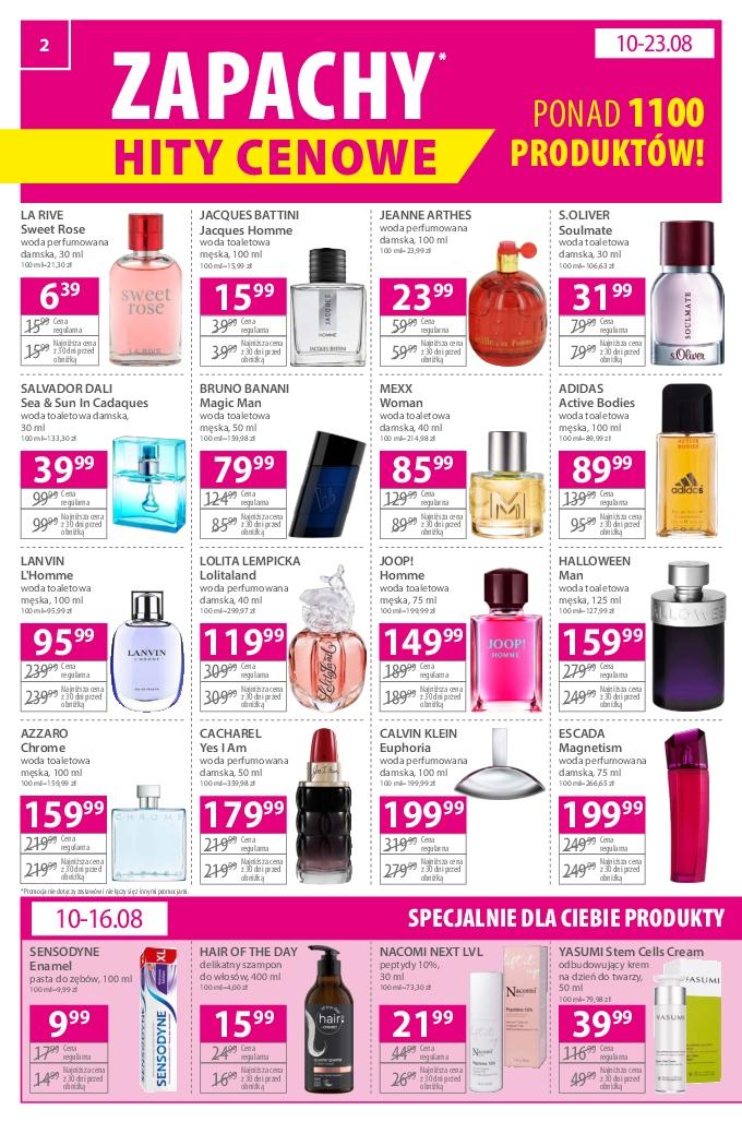 Gazetka promocyjna Hebe str. 2