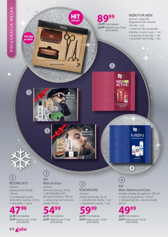 Gazetka promocyjna Hebe str. 64
