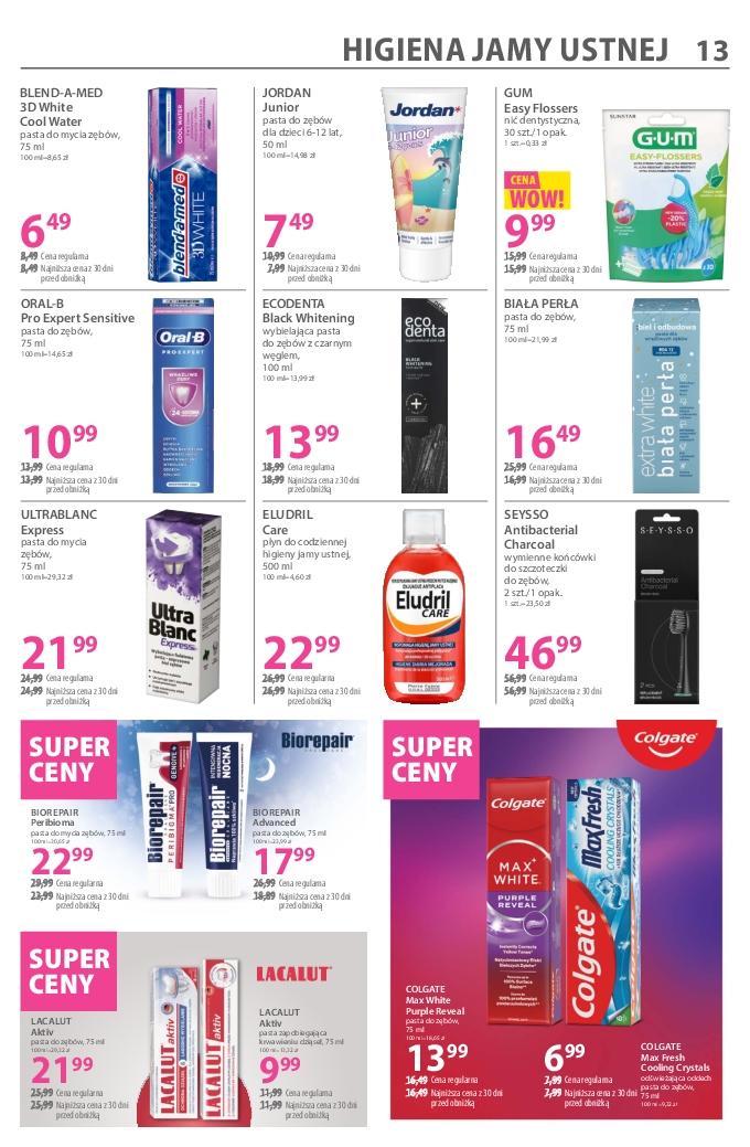 Gazetka promocyjna Hebe str. 13