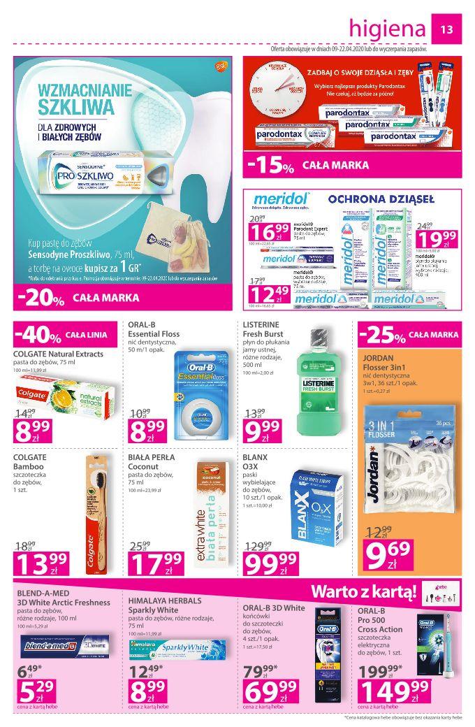 Gazetka promocyjna Hebe str. 13