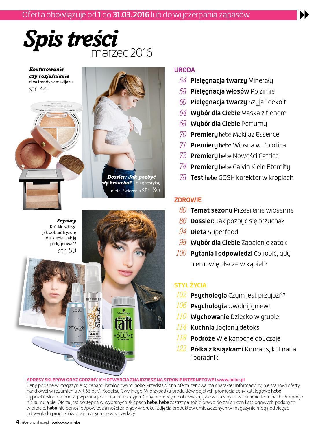 Gazetka promocyjna Hebe str. 4