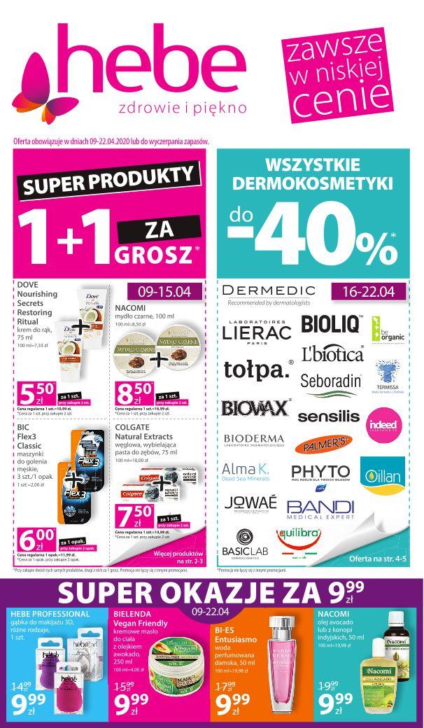 Gazetka promocyjna Hebe str. 1