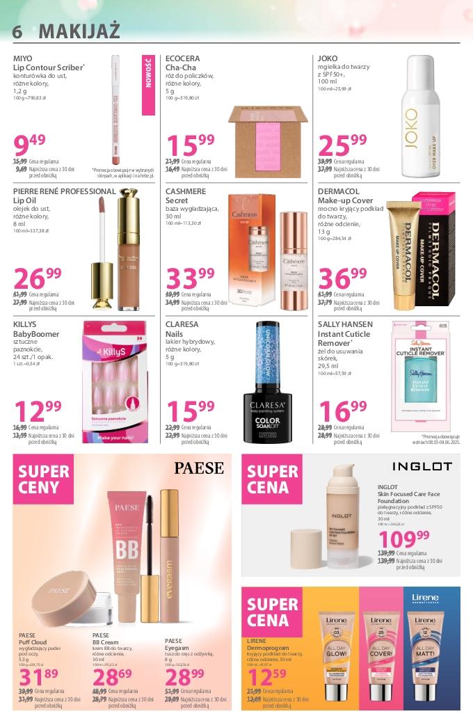 Gazetka promocyjna Hebe str. 6