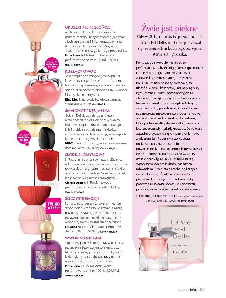 Gazetka promocyjna Hebe str. 101