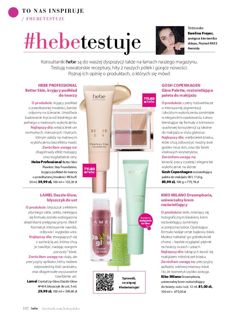 Gazetka promocyjna Hebe str. 102