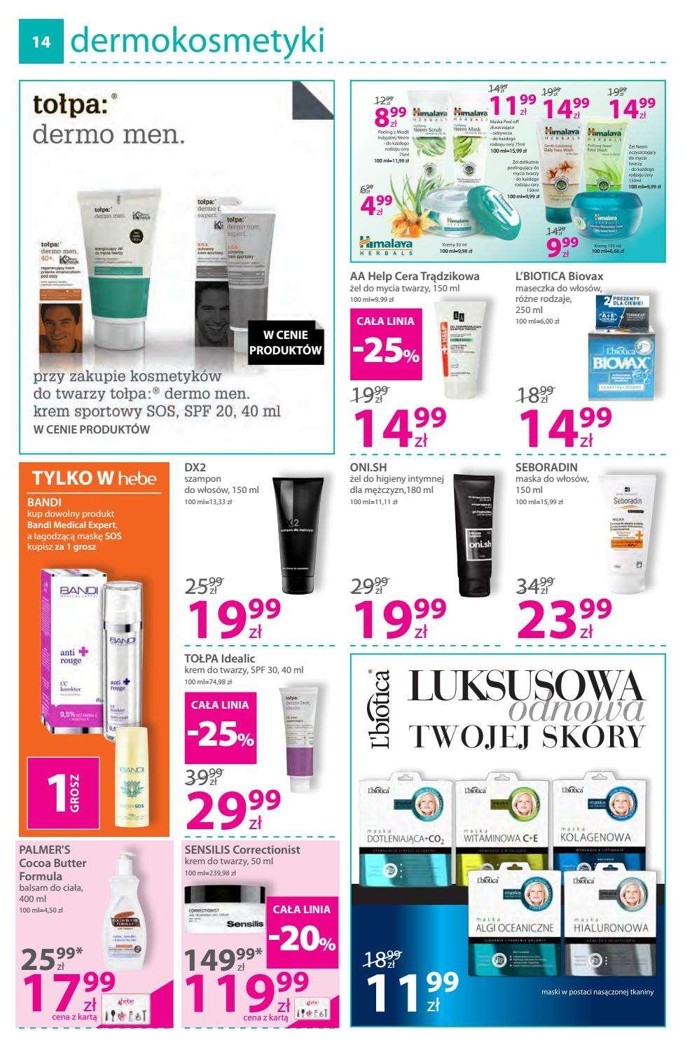 Gazetka promocyjna Hebe str. 14