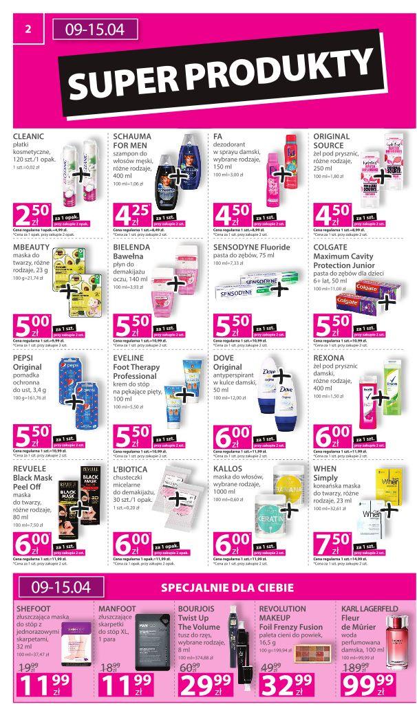 Gazetka promocyjna Hebe str. 2