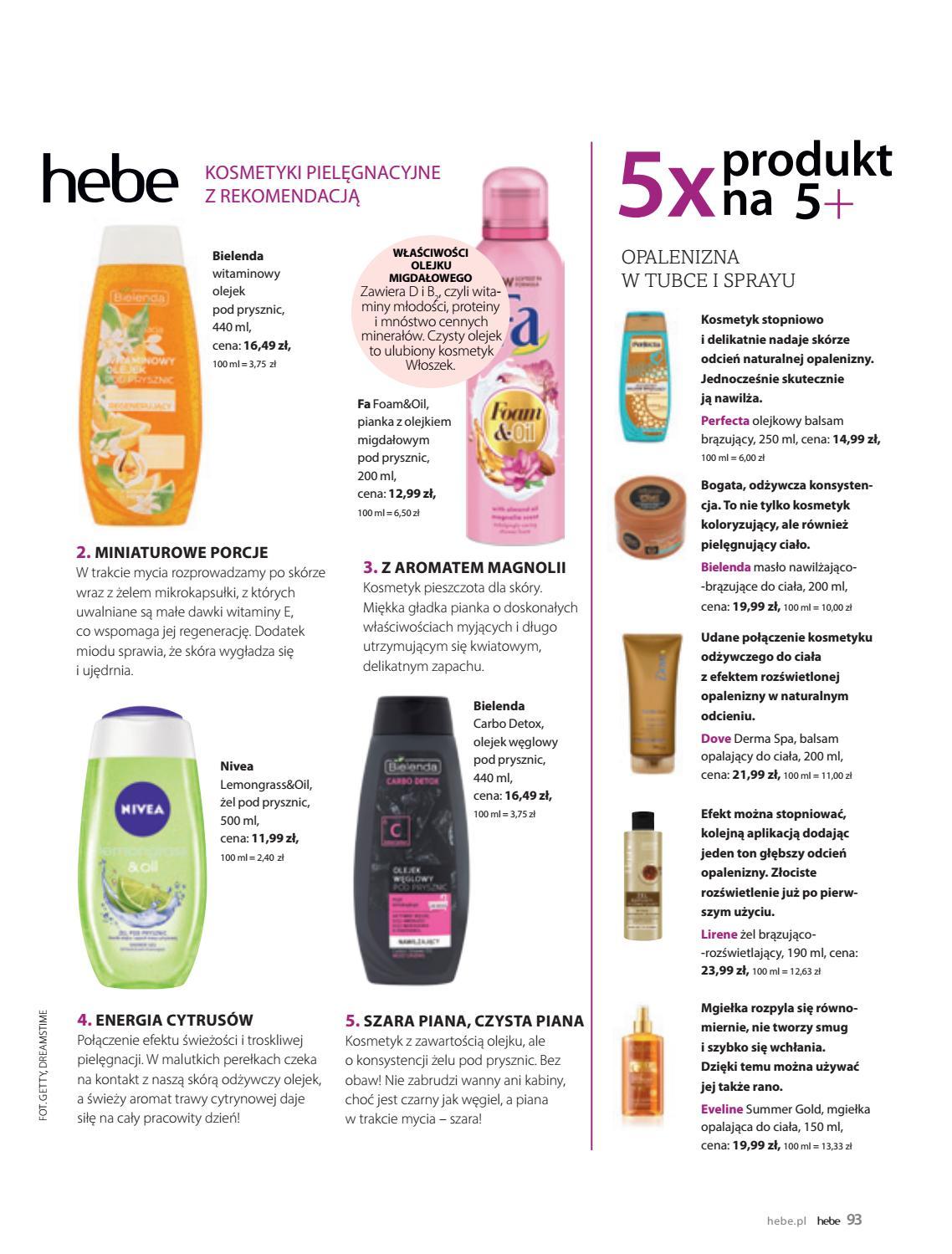 Gazetka promocyjna Hebe str. 93