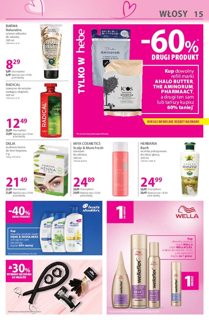Gazetka promocyjna Hebe str. 15