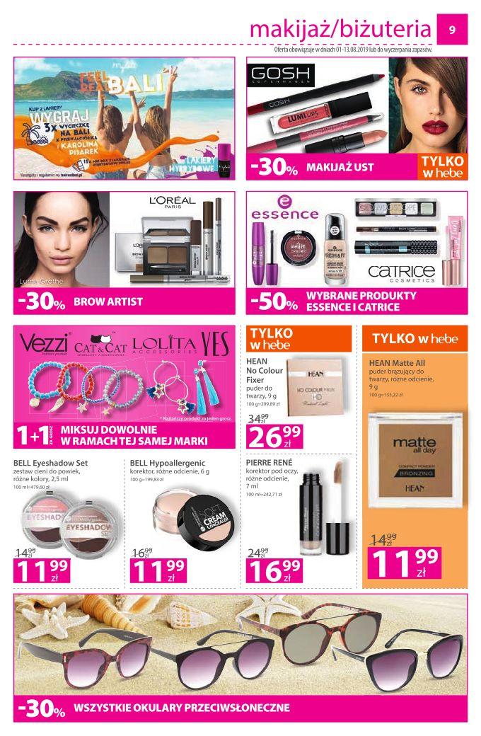Gazetka promocyjna Hebe str. 9