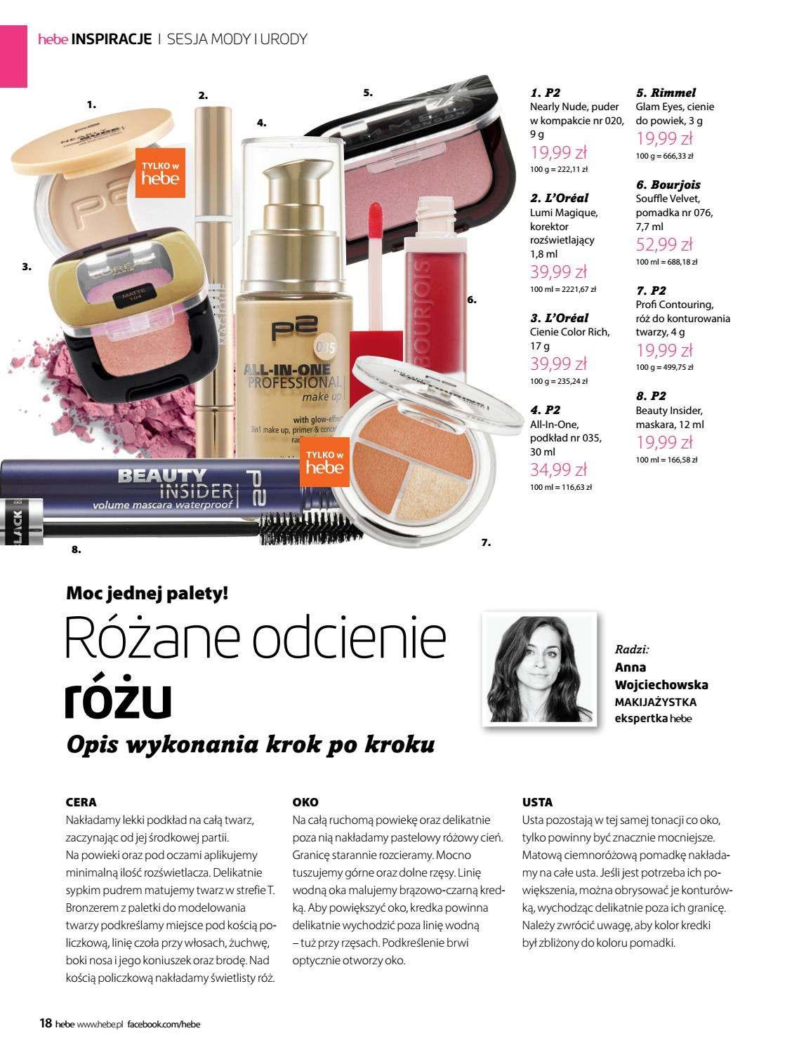 Gazetka promocyjna Hebe str. 18