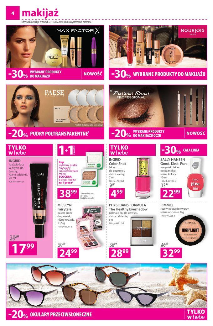 Gazetka promocyjna Hebe str. 4