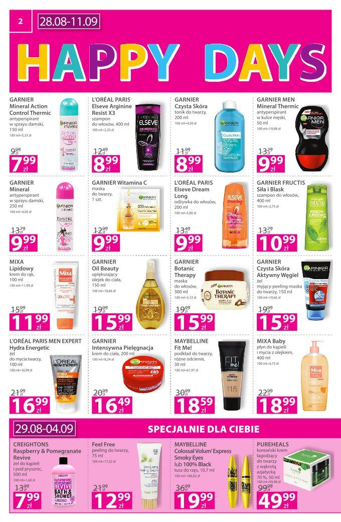 Gazetka promocyjna Hebe str. 2