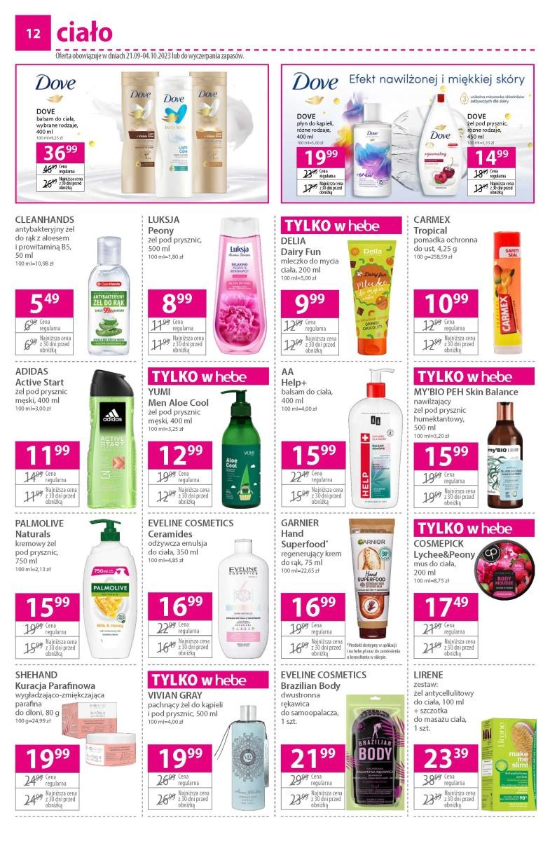 Gazetka promocyjna Hebe str. 12