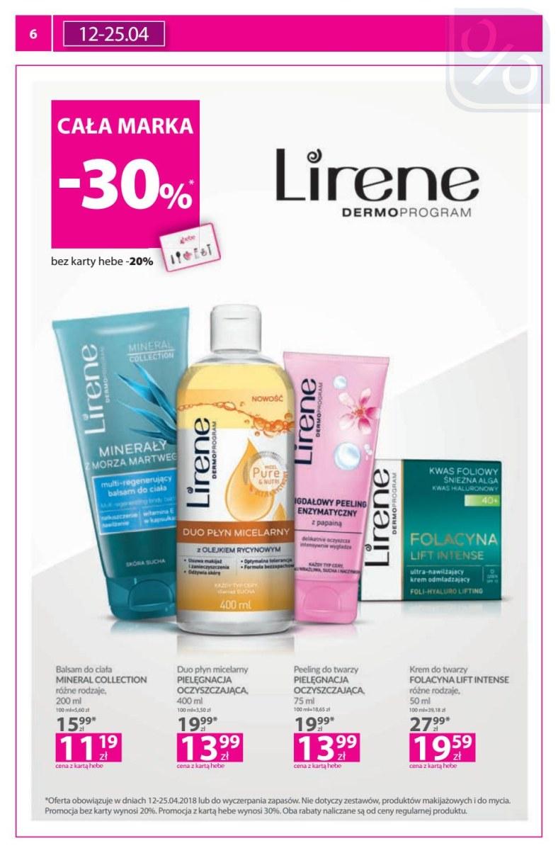 Gazetka promocyjna Hebe str. 6