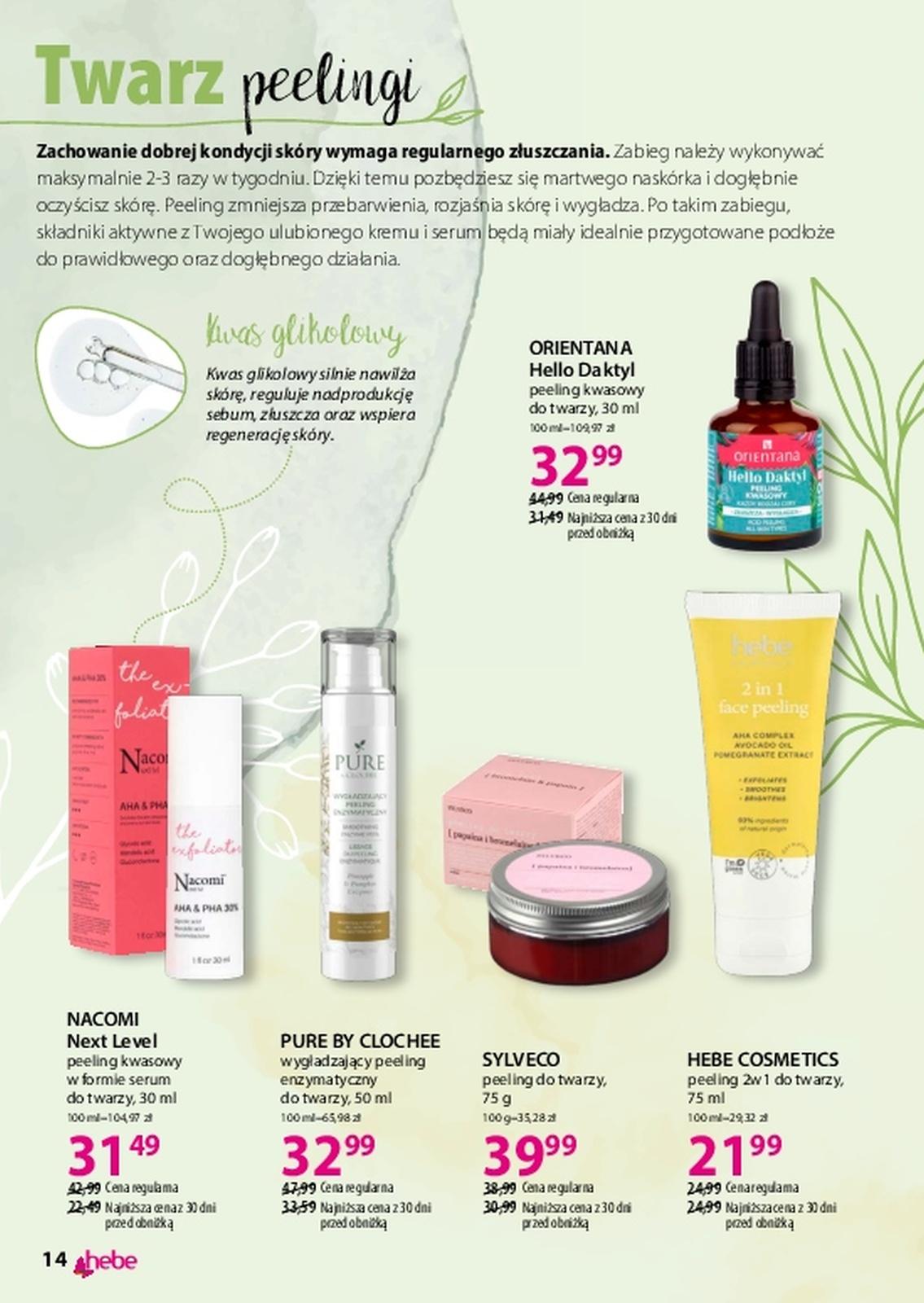 Gazetka promocyjna Hebe str. 14