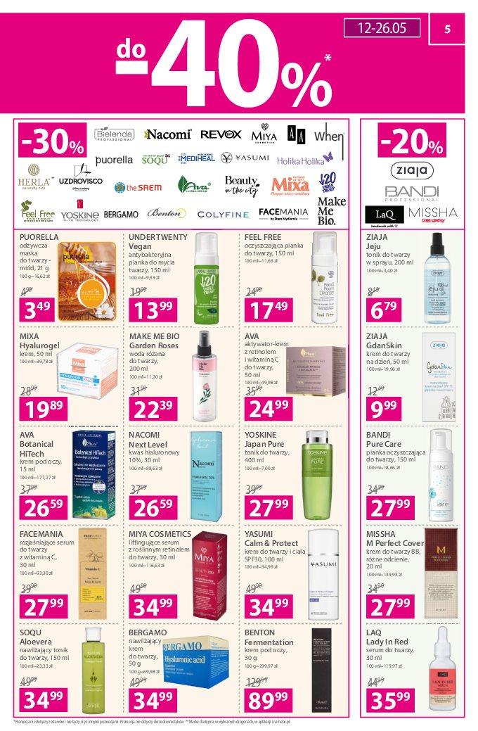 Gazetka promocyjna Hebe str. 5