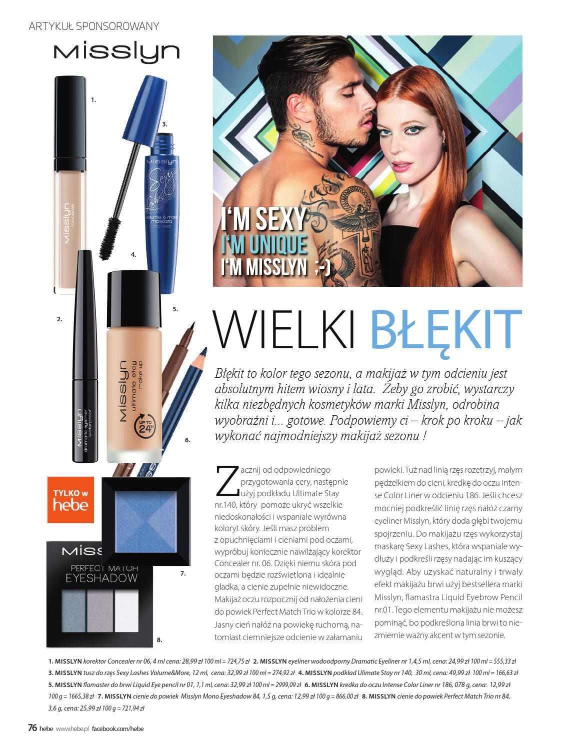 Gazetka promocyjna Hebe str. 76