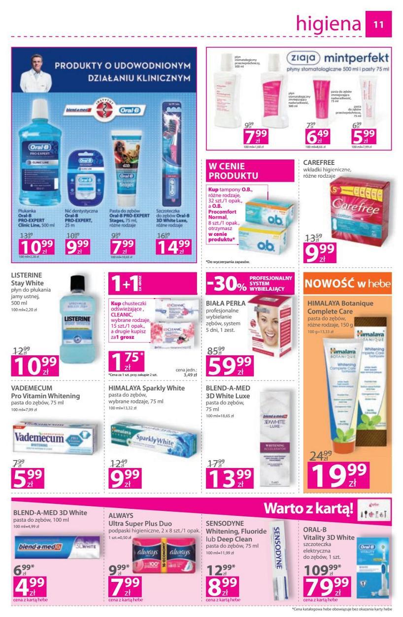 Gazetka promocyjna Hebe str. 11