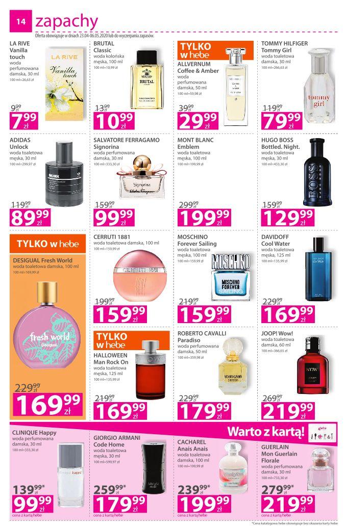 Gazetka promocyjna Hebe str. 14