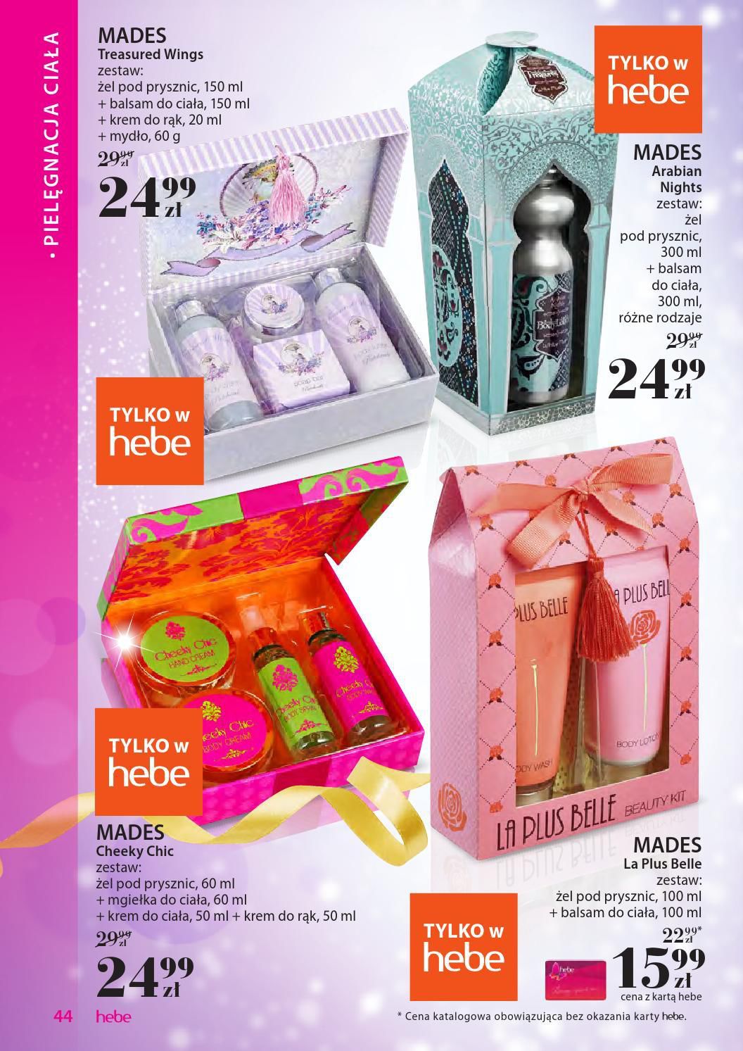 Gazetka promocyjna Hebe str. 44