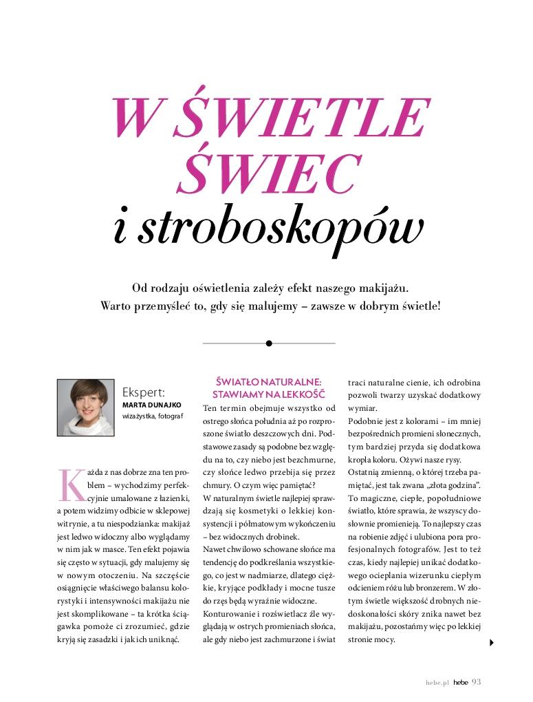 Gazetka promocyjna Hebe str. 93