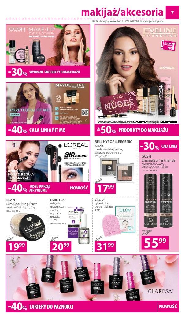 Gazetka promocyjna Hebe str. 7