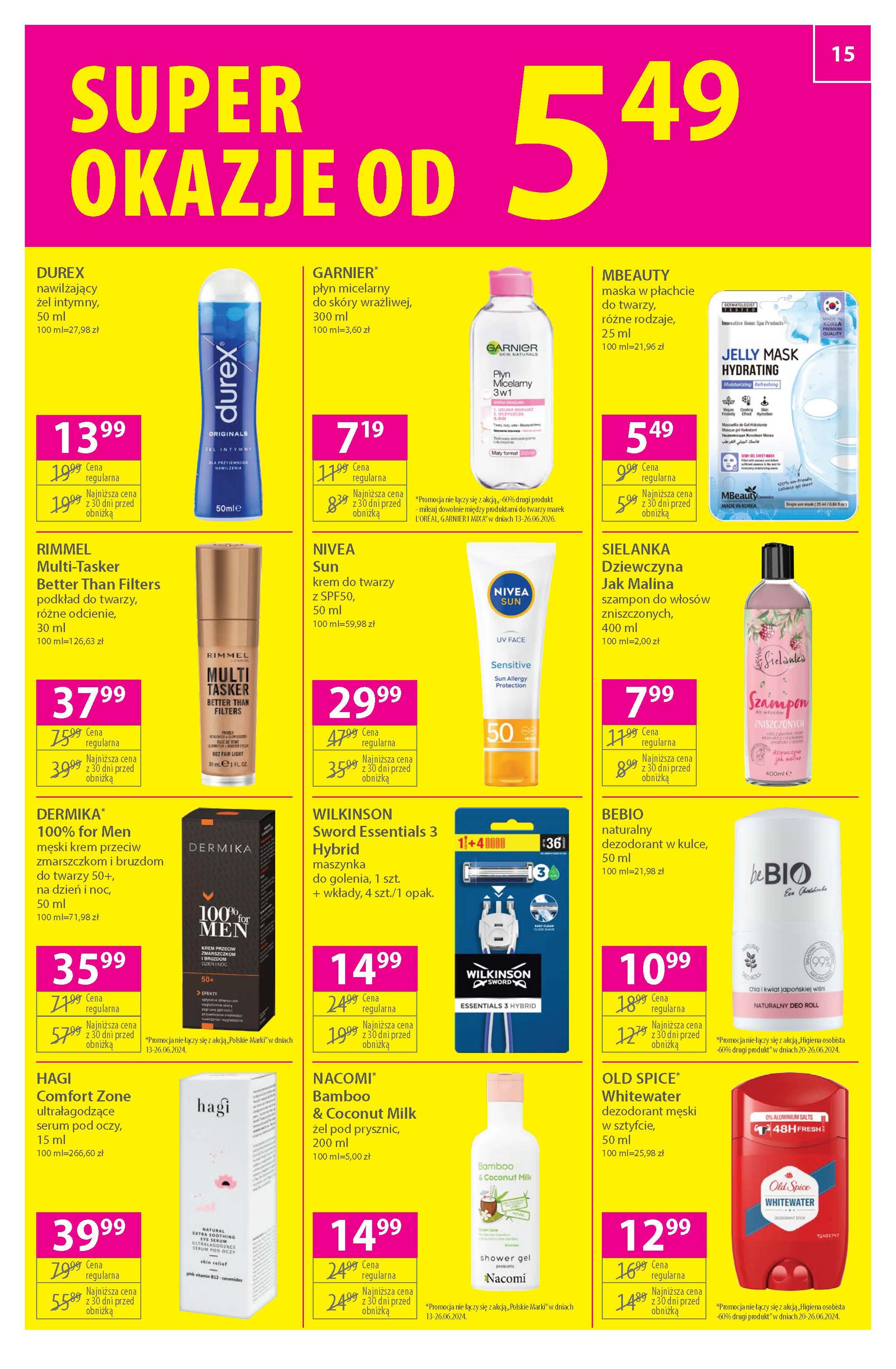 Gazetka promocyjna Hebe str. 15