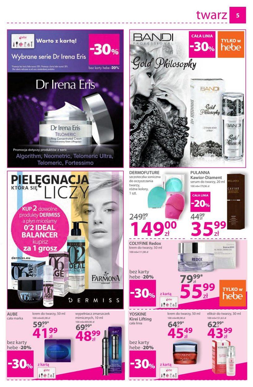 Gazetka promocyjna Hebe str. 5