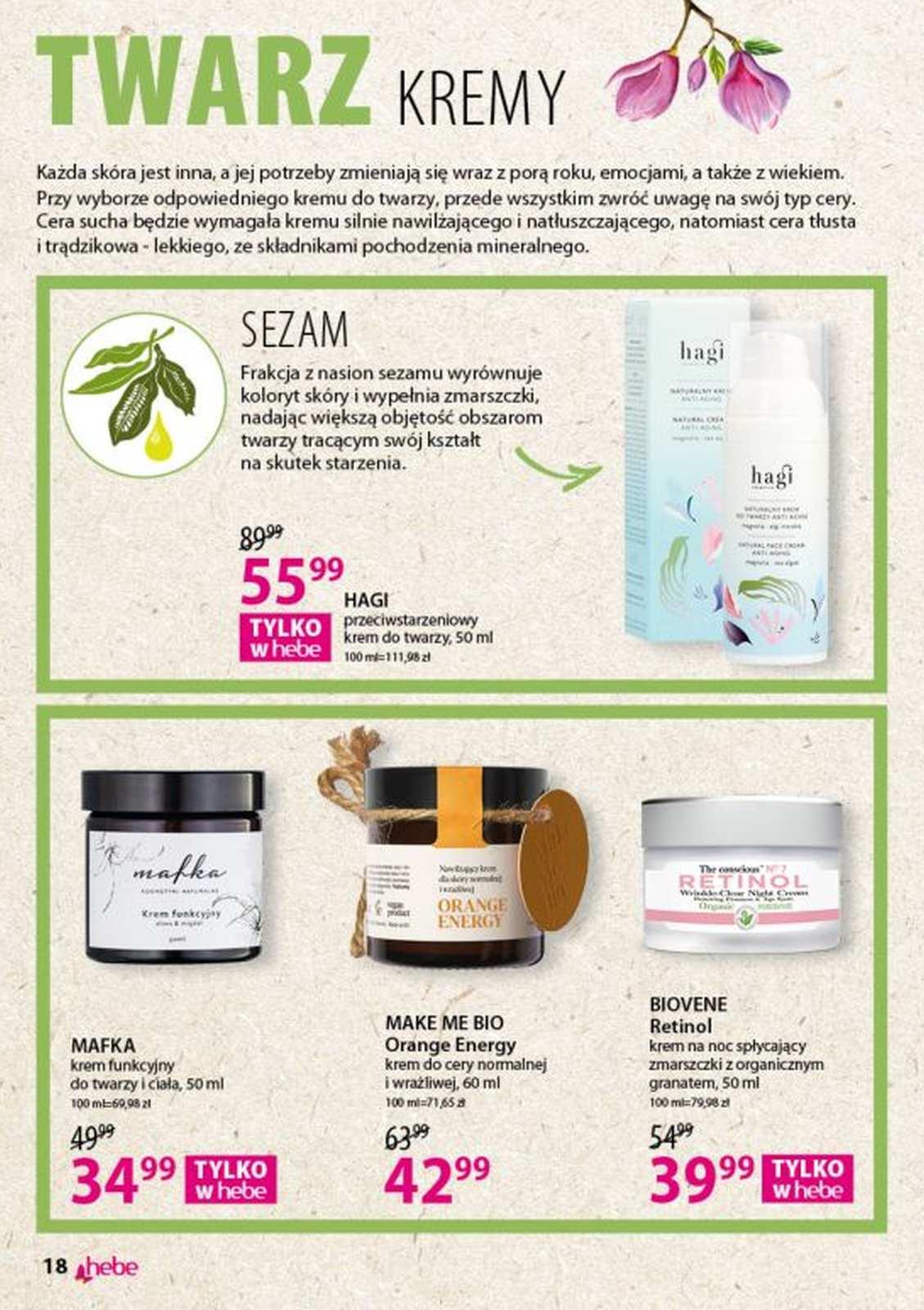 Gazetka promocyjna Hebe str. 18