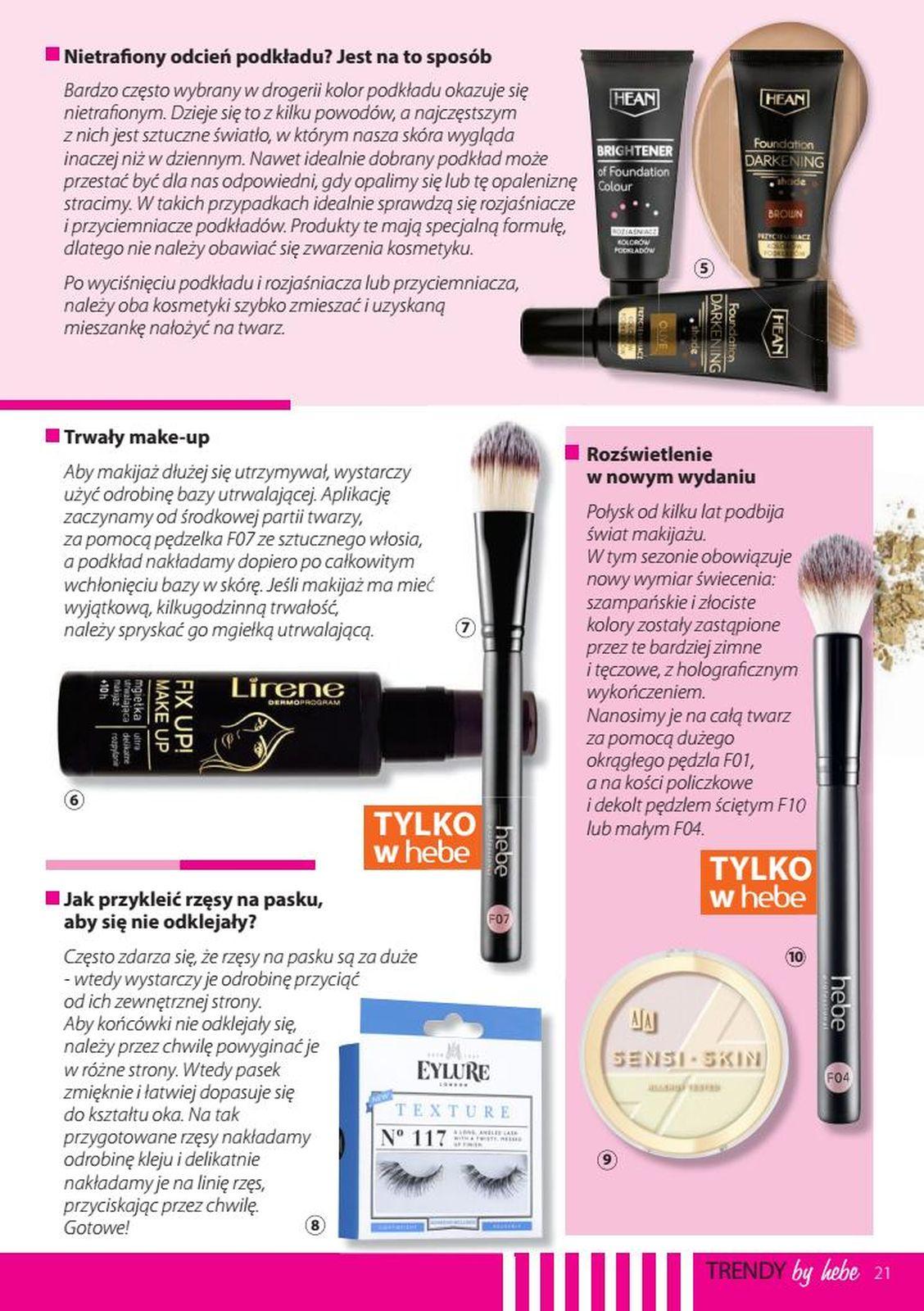 Gazetka promocyjna Hebe str. 21