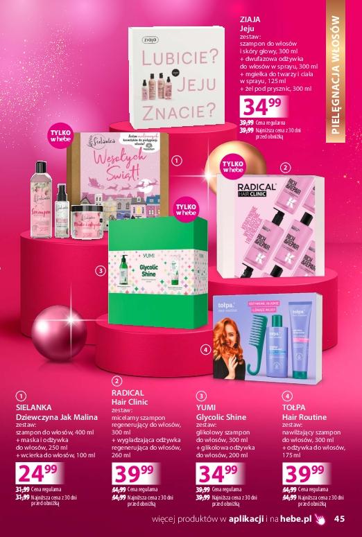 Gazetka promocyjna Hebe str. 45