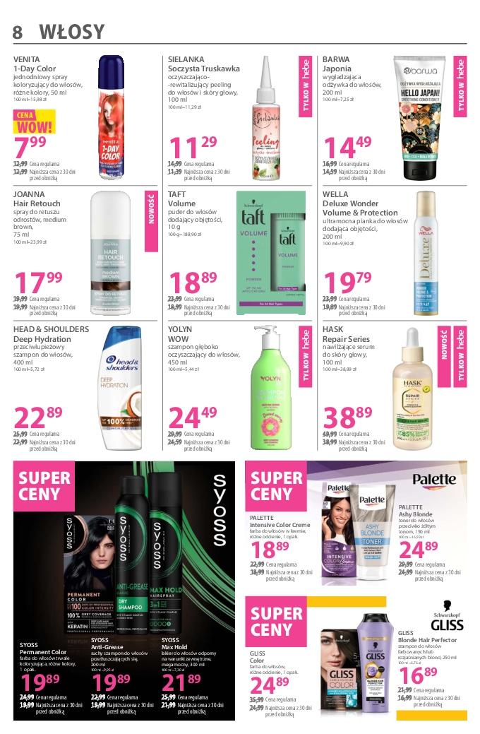 Gazetka promocyjna Hebe str. 8