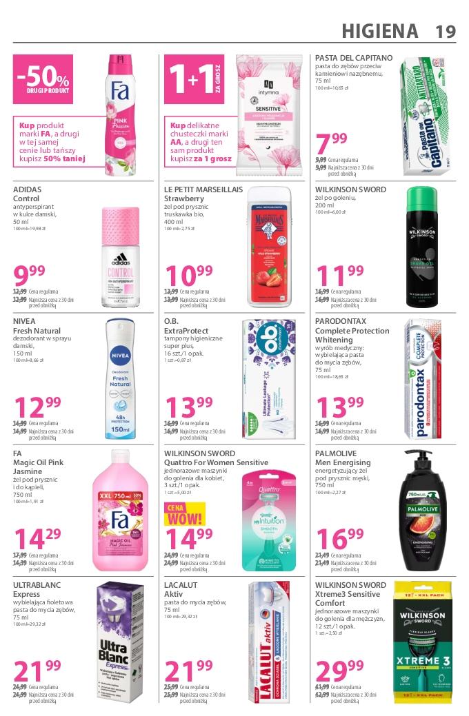 Gazetka promocyjna Hebe str. 19