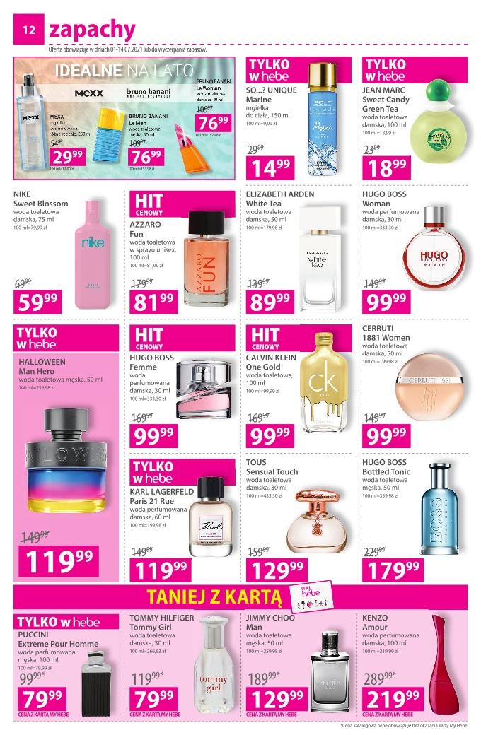 Gazetka promocyjna Hebe str. 12