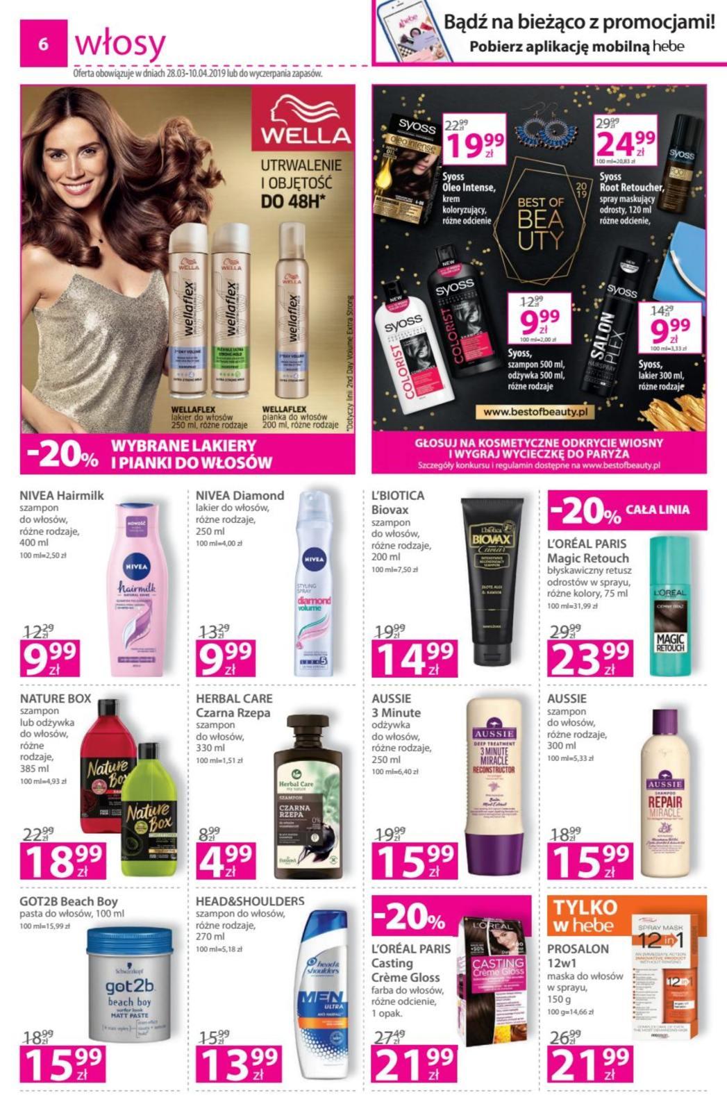 Gazetka promocyjna Hebe str. 6